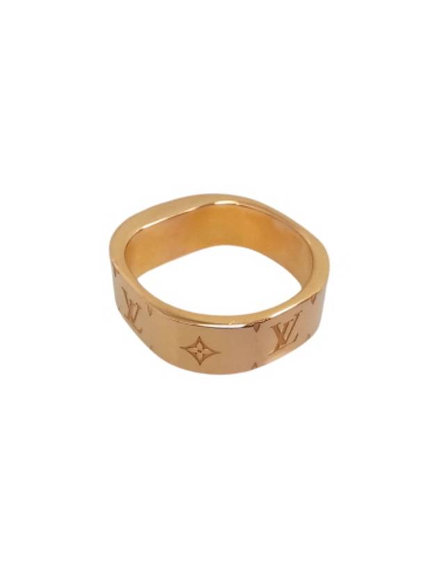 M00214 Nanogram gold ring M No 13 - LOUIS VUITTON - BALAAN 3