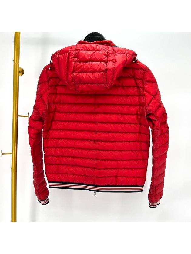 Lightweight padded hooded jumper red size 3 - MONCLER - BALAAN 4