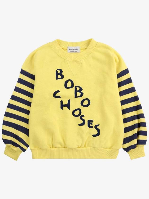 Children s Sweatshirt Diagonal Bobo Choses B125AC039 - BOBO CHOSES - BALAAN 2