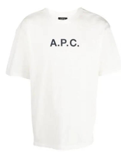 Moran Openwork Short Sleeve T-Shirt White - A.P.C. - BALAAN 2