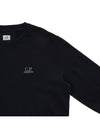 Logo Print Sweatshirt Black - CP COMPANY - BALAAN 5