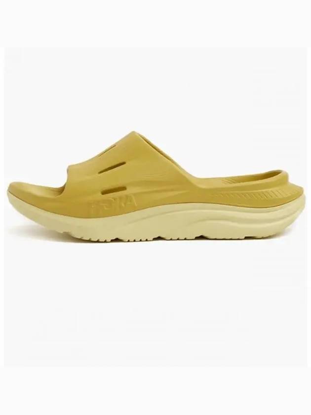 Ora Recovery Slide 3 Slippers Yellow - HOKA ONE ONE - BALAAN 2