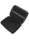 Classic Intrecciato Zipper Clutch Bag Black - BOTTEGA VENETA - 8