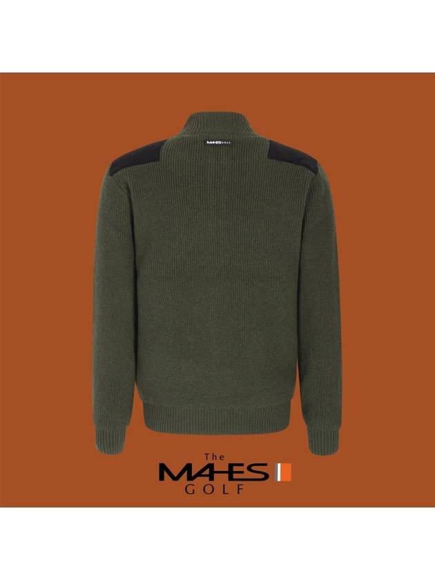 Men s Knit Sweater Black Label Cashmere Windproof Zip up Jacket GN30651 - MAHES - BALAAN 2