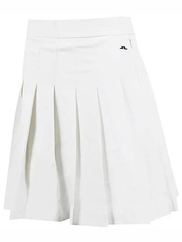 Women's Adina Golf Skirt White - J.LINDEBERG - BALAAN 3