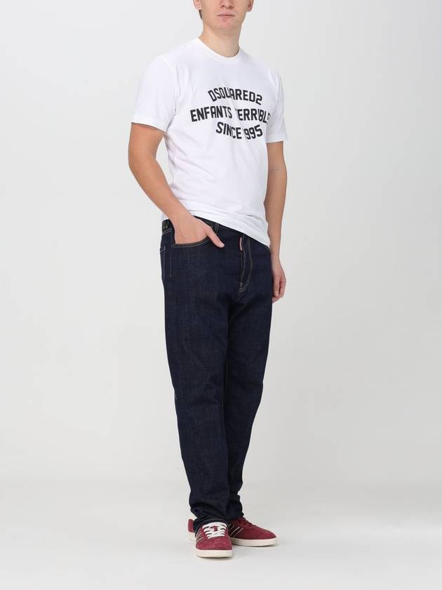 T-shirt Dsquared2 in cotone con logo - DSQUARED2 - BALAAN 2