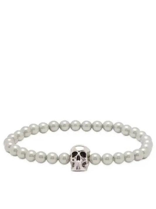 Men's Skull Bracelet Silver - ALEXANDER MCQUEEN - BALAAN 2