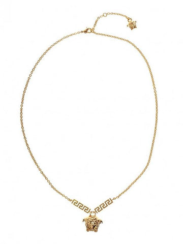 Medusa Pendant Necklace Gold - VERSACE - BALAAN 1