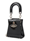 Kelly Chain Tote Bag Black - VIVIENNE WESTWOOD - BALAAN 3