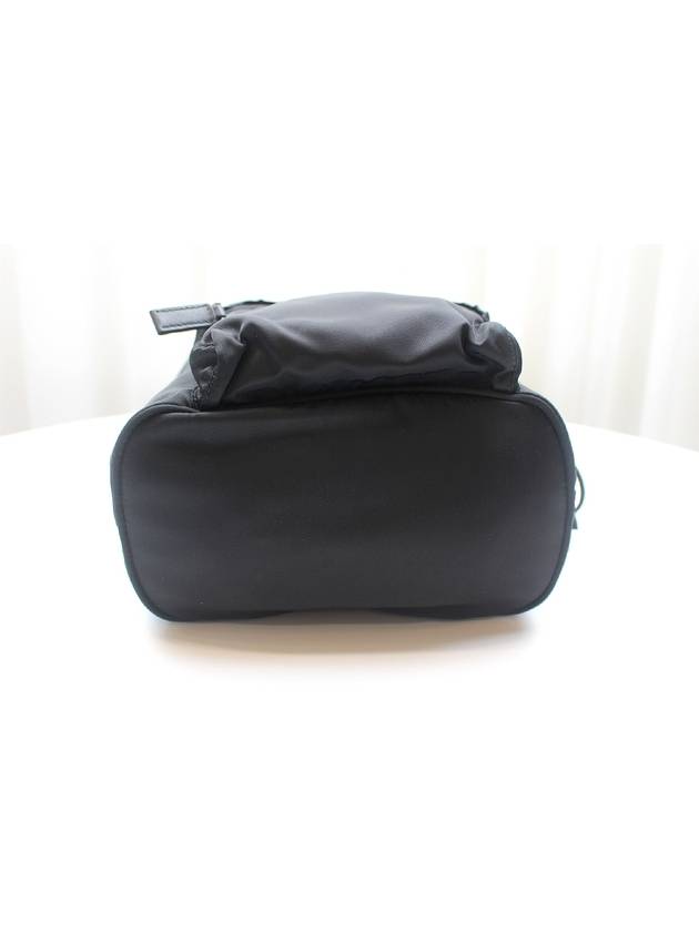 Re Nylon Tesuto Bella Small Backpack Black BZ0025 - PRADA - BALAAN 5