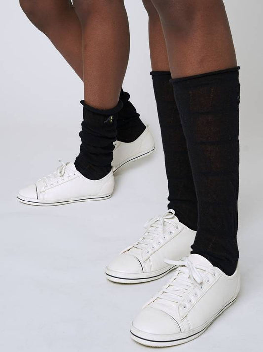 Sheer Loose Socks Black - ATHPLATFORM - BALAAN 2