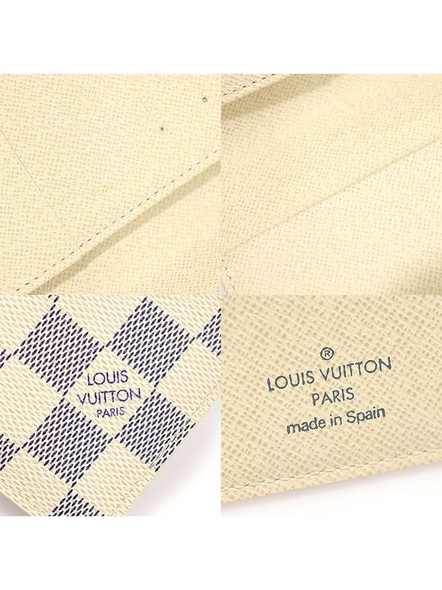 N60032 Damier Azur Canvas Passport Cover Wallet - LOUIS VUITTON - BALAAN 7