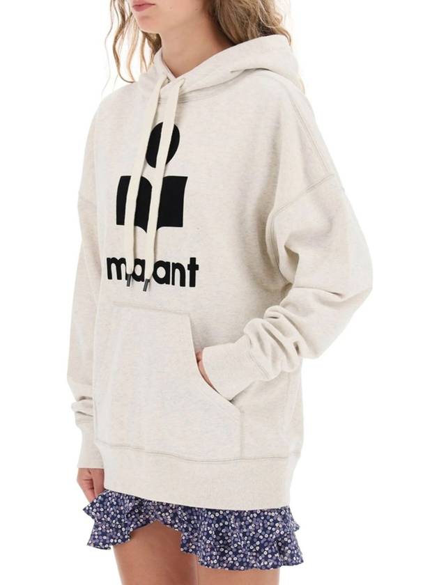 Women s Mansell Hooded Sweatshirt Ecru SW0001FA A1M07E 23EC - ISABEL MARANT - BALAAN 4