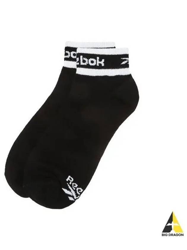 Essential Crew Socks Black - REEBOK - BALAAN 1