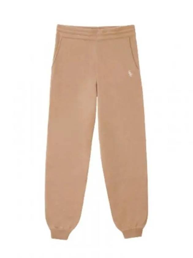 Training Cashmere Track Pants Camel - SPORTY & RICH - BALAAN 2