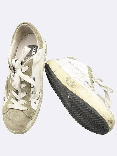 Vintage white color lettering superstar women s sneakers size 36 - GOLDEN GOOSE - BALAAN 2