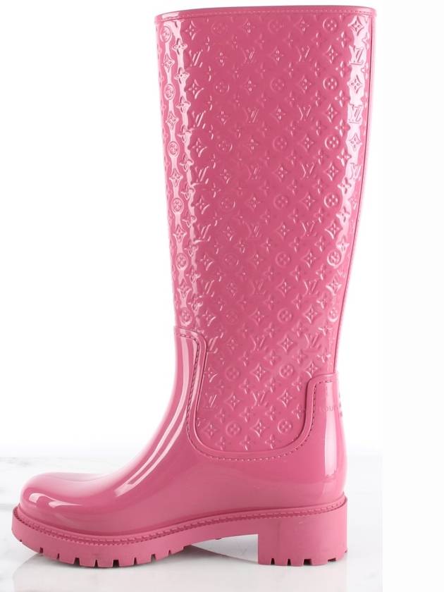 Glossy Rain Boots 36 Domestic 230 - LOUIS VUITTON - BALAAN 5