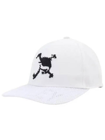 24 SKULL BRIM LOGO CAP 0 FOS901705 white - OAKLEY - BALAAN 1