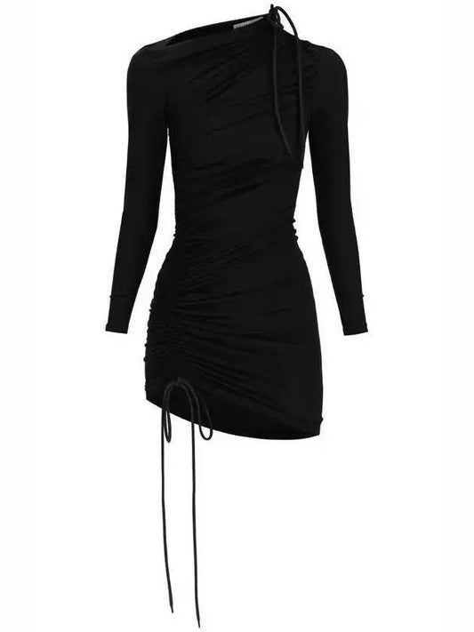 Women's Spandex Short Dress Black - BALENCIAGA - BALAAN 2