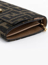 Fabric Chain Long Wallet Brown - FENDI - BALAAN 6