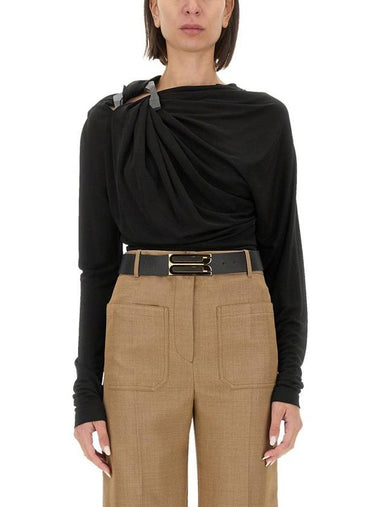 Victoria Beckham Draped Top - VICTORIA BECKHAM - BALAAN 1