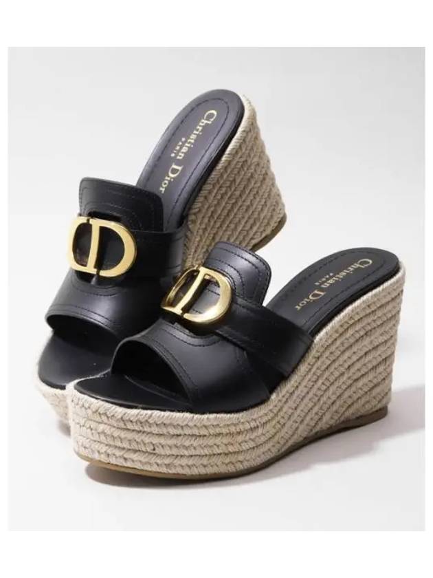 KCO063VEA 900 30 Montaigne Mule Wedge Heel - DIOR - BALAAN 1