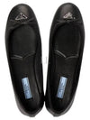 Nappa Leather Ballerina Flats Black - PRADA - BALAAN 2