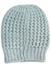 Logo Wool Beanie Light Blue - HERNO - BALAAN 3