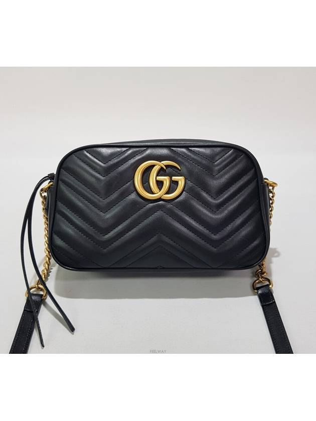 GG Marmont Matelasse Small Shoulder Bag 447632 - GUCCI - BALAAN 2