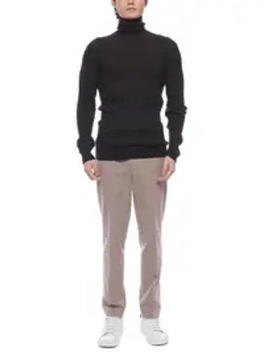 Wool Turtleneck Black - DOLCE&GABBANA - BALAAN 1