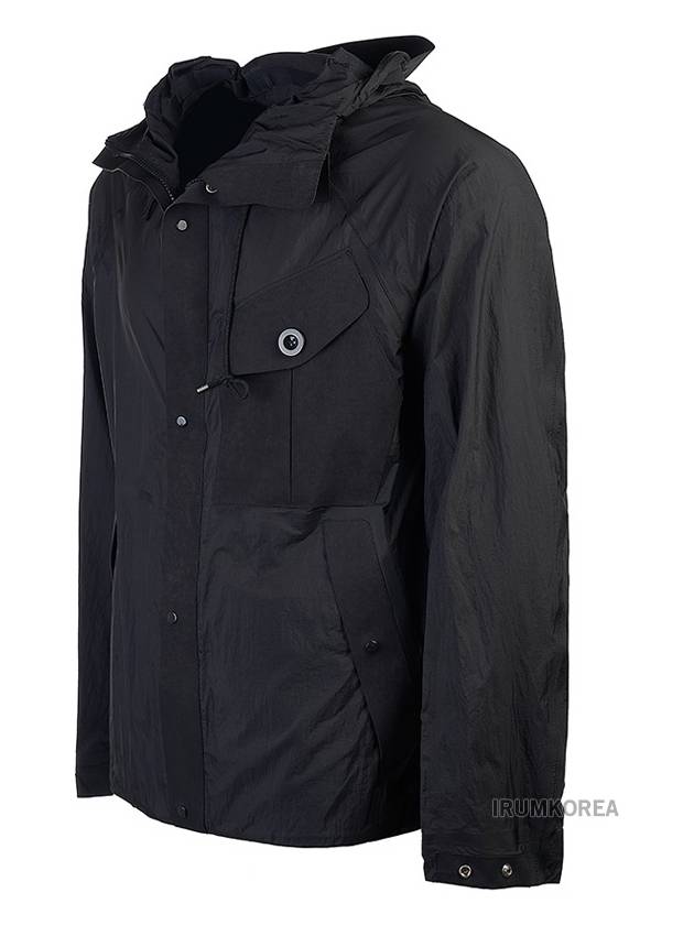 Tempest Combo Bonded Anorak Black - TEN C - BALAAN 3