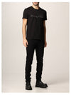 Embroidered Logo Short Sleeve T-Shirt Black - ALEXANDER MCQUEEN - BALAAN 6