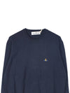 Good to Luxe 2701000C Men's Round Navy Knit - VIVIENNE WESTWOOD - BALAAN 6