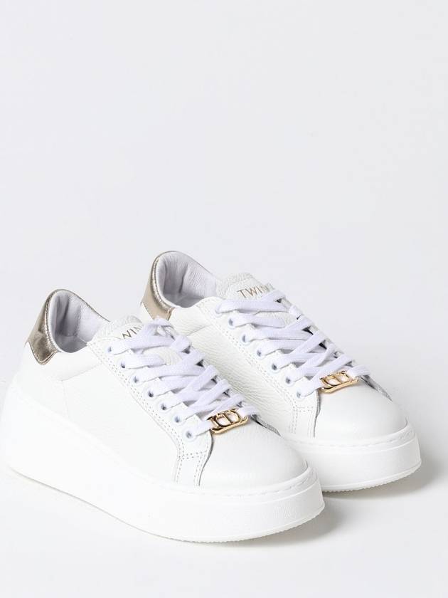 Sneakers Twinset in pelle a grana - TWINSET - BALAAN 2