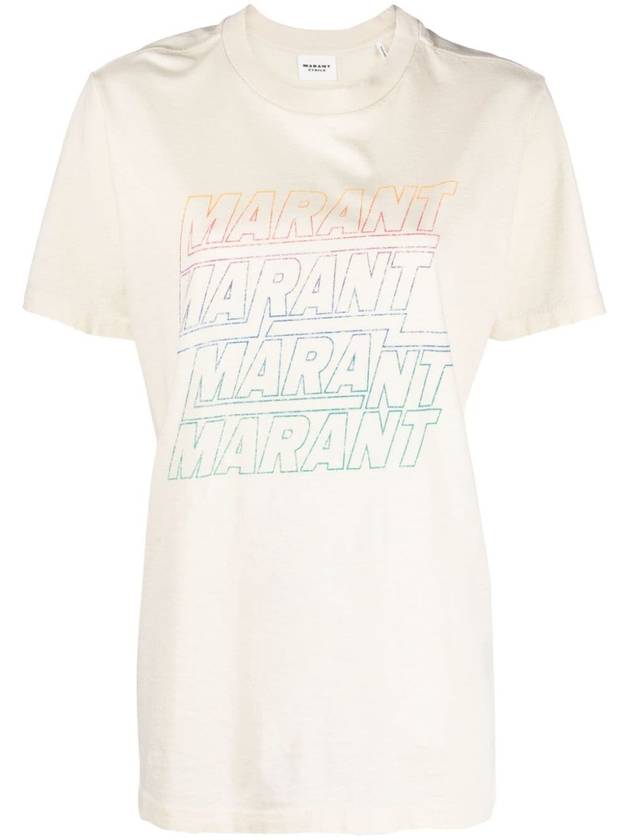 MARANT ETOILE T-shirts and Polos Beige - ISABEL MARANT - BALAAN 1