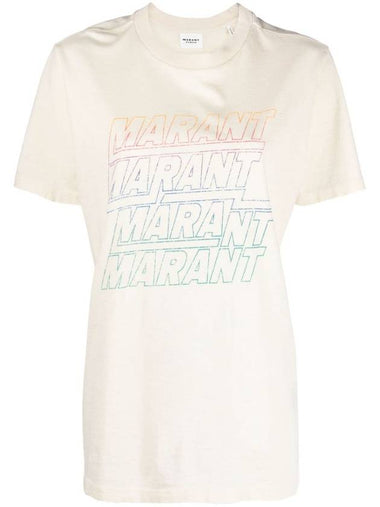 MARANT ETOILE T-shirts and Polos Beige - ISABEL MARANT - BALAAN 1