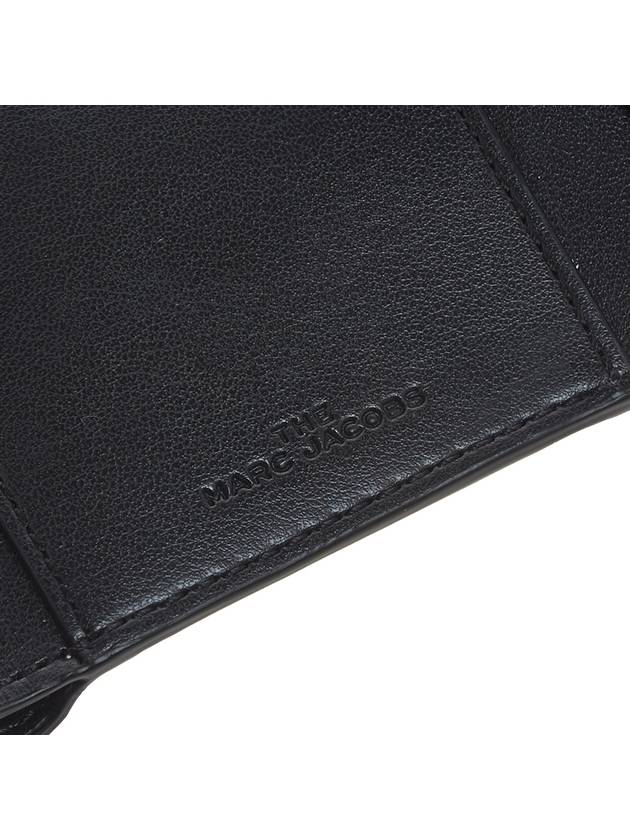 Mini Compact Leather Bicycle Wallet Black - MARC JACOBS - BALAAN.