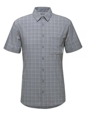 Trovat Trail Short Sleeve Shirt Grey - MAMMUT - BALAAN 1