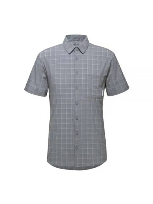Trovat Trail Short Sleeve Shirt Grey - MAMMUT - BALAAN 1