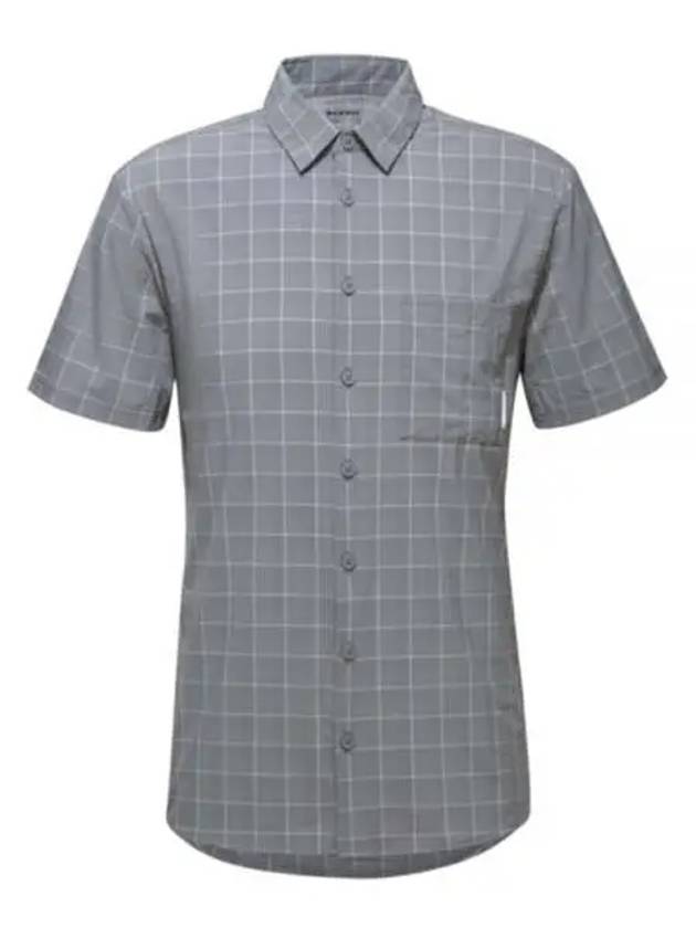 Trovat Trail Short Sleeve Shirt Grey - MAMMUT - BALAAN 1