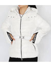 Pigna Belted Hoodie Goose Down Padding White - DUVETICA - BALAAN 2