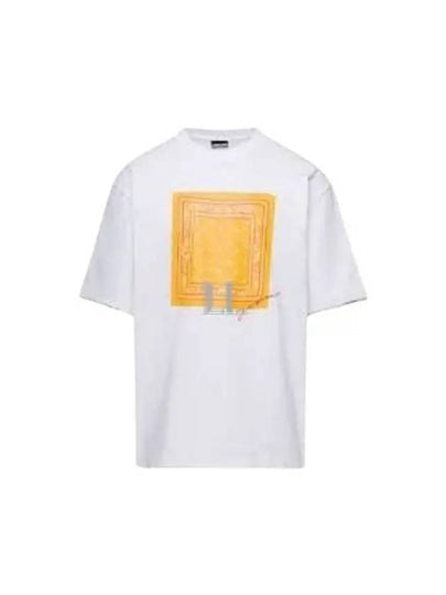 Le TToalha Bandana Logo Print Cotton Short Sleeves T-Shirt White - JACQUEMUS - BALAAN 2