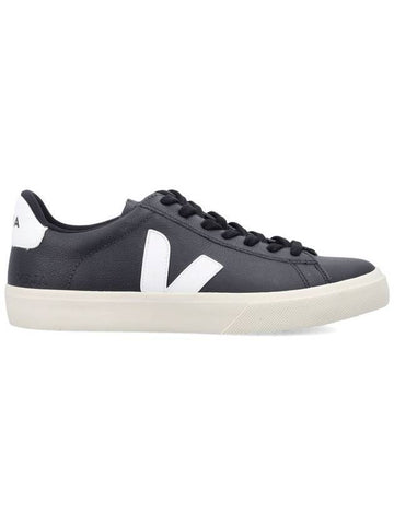 Campo leather low top sneakers black - VEJA - BALAAN 1