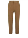 Green C Peter Cotton Twill Relax Fit Trousers 50521622 282 Weaving Pants - HUGO BOSS - BALAAN 1