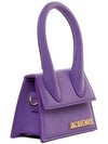 Le Chiquito Signature Mini Tote Bag Purple - JACQUEMUS - BALAAN 4