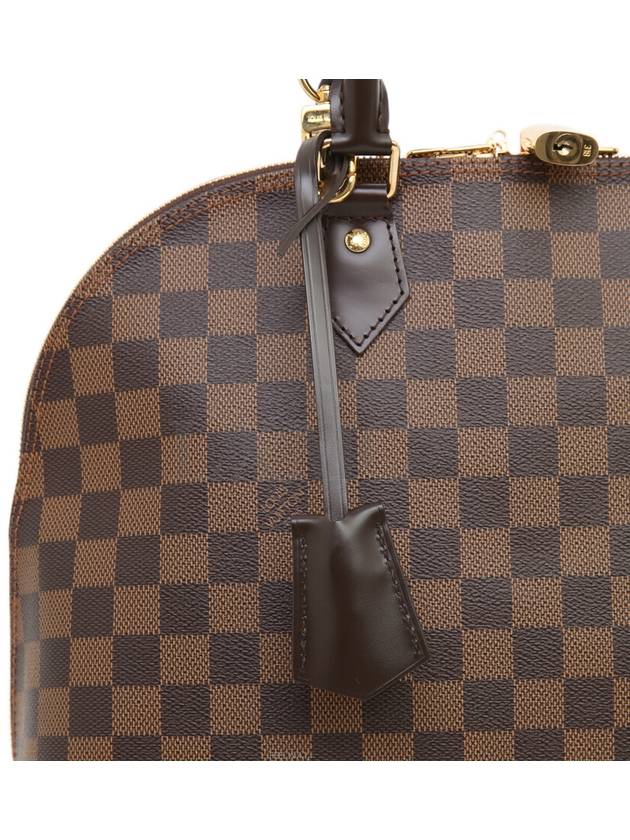 Damier Alma MM Top Handle Tote Bag N41247 - LOUIS VUITTON - BALAAN 8