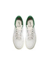 Women's Medalist Goat Green Tab Low Top Sneakers White - AUTRY - BALAAN 4