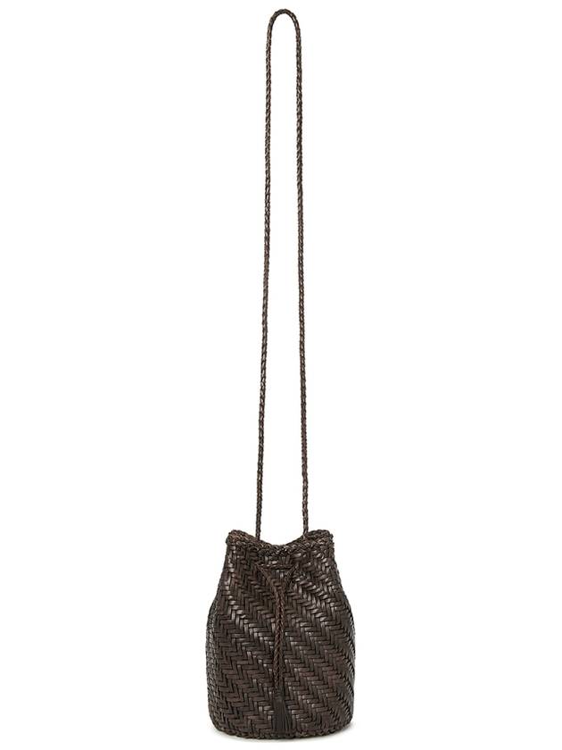 Pom Pom Double Jump Women's Bucket Bag 8838 DK BROWN - DRAGON DIFFUSION - BALAAN 7