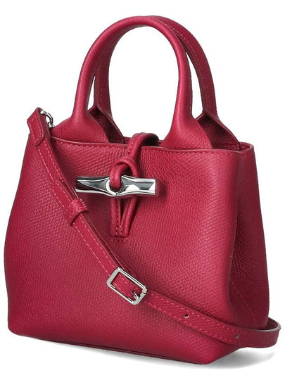 Le Roseau XS Tote Bag Beetroot - LONGCHAMP - BALAAN 2