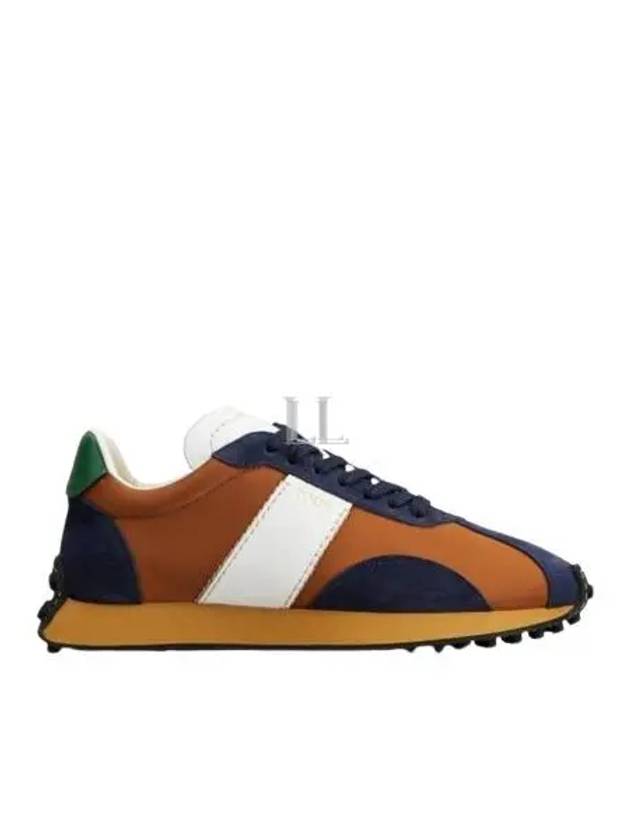 Panel Vintage Low Top Sneakers Orange - TOD'S - BALAAN 2